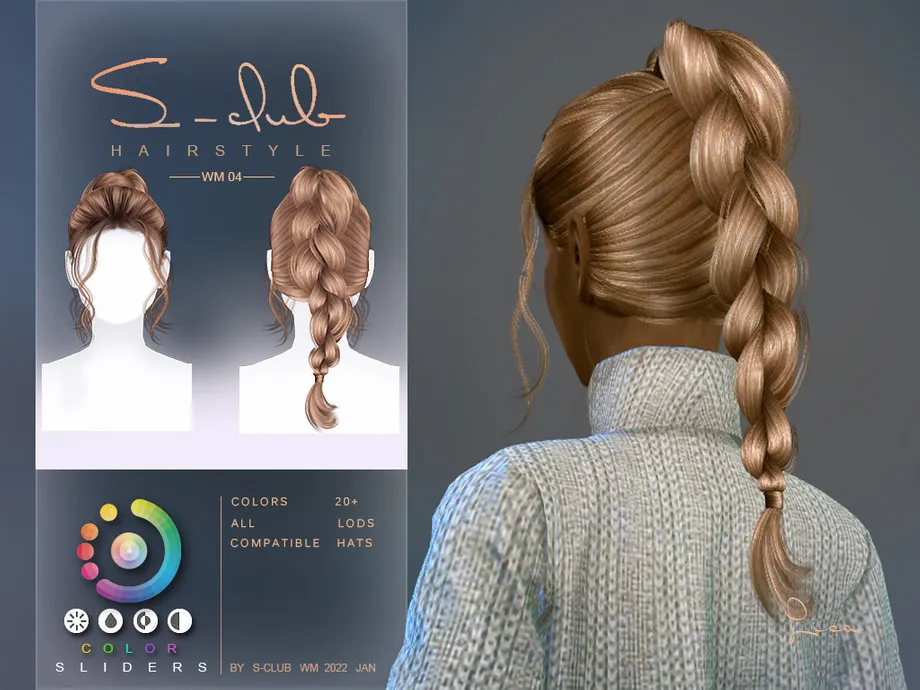 Single braid hairstyles (LISA) By  S-CLUB