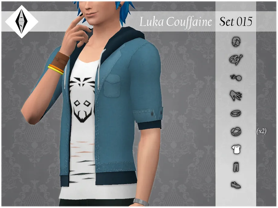 Luka Couffaine - Set015 - Top - Jacket