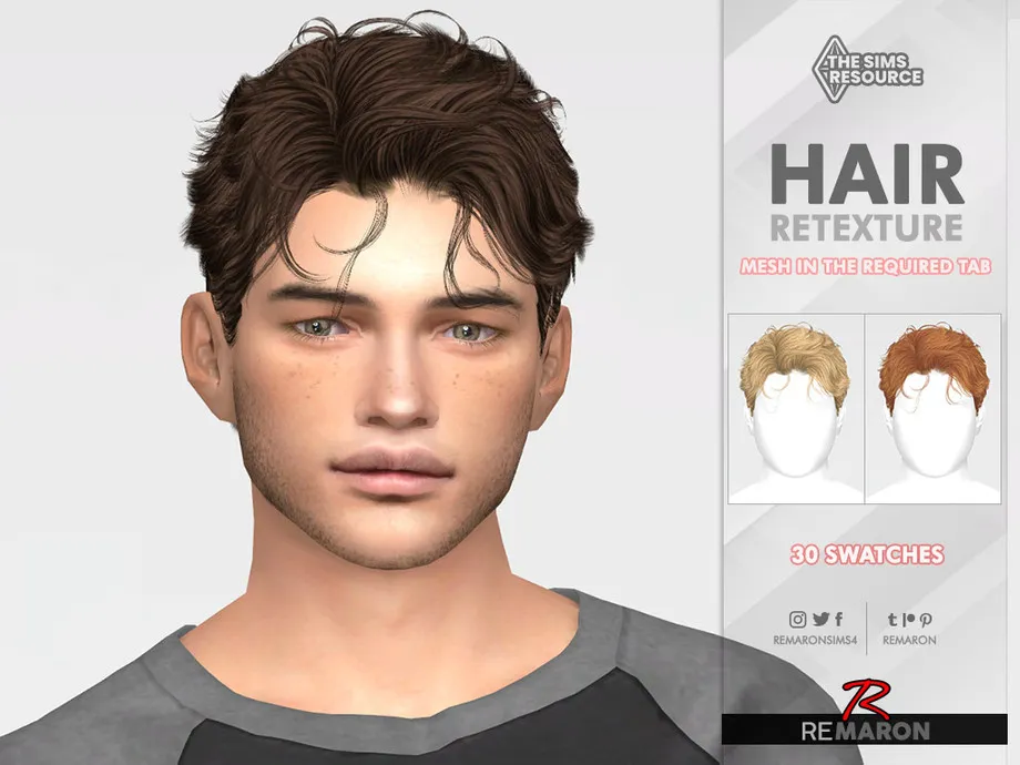 TO0708 Hair Retexture Mesh Needed