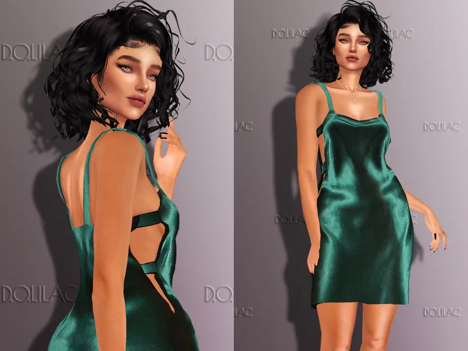 Side Strap Dress DO280