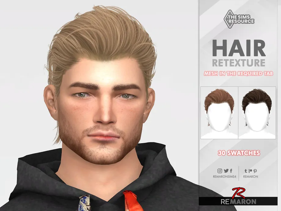 TO0130 Hair Retexture Mesh Needed