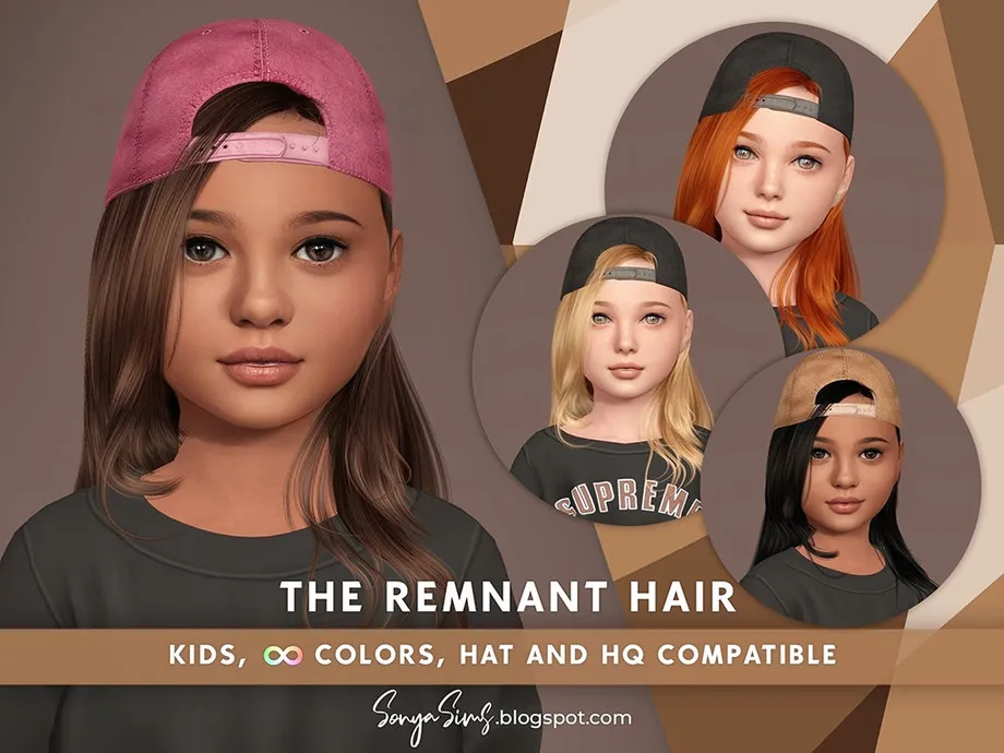 SonyaSims The Remnant Hair KIDS