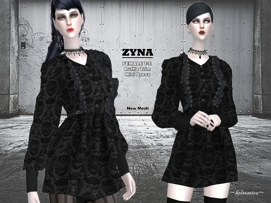 ZYNA - Gothic Dress