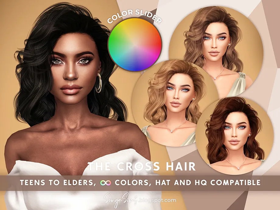SonyaSims The Cross Hair COLOR SLIDER (RETEXTURE)