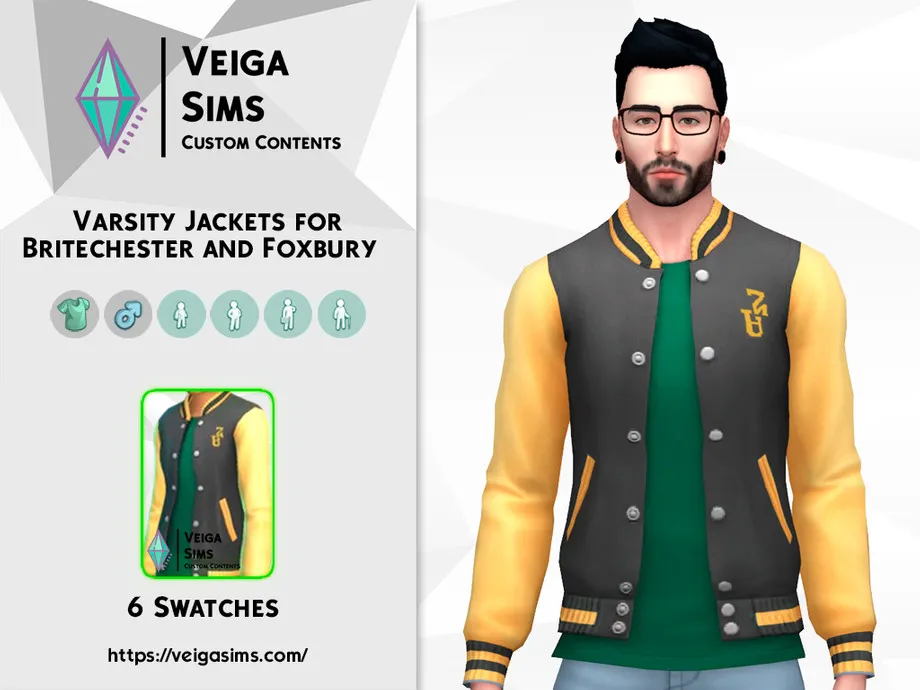 Varsity Jacket for Britechester and Foxbury
