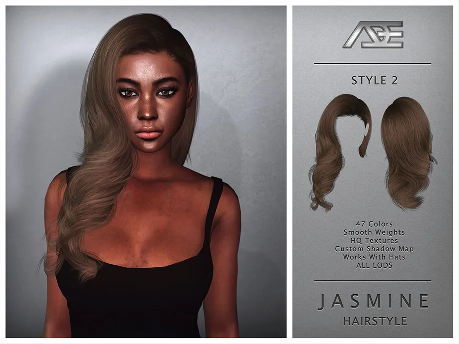 Ade - Jasmine / Style 2 (Hairstyle)