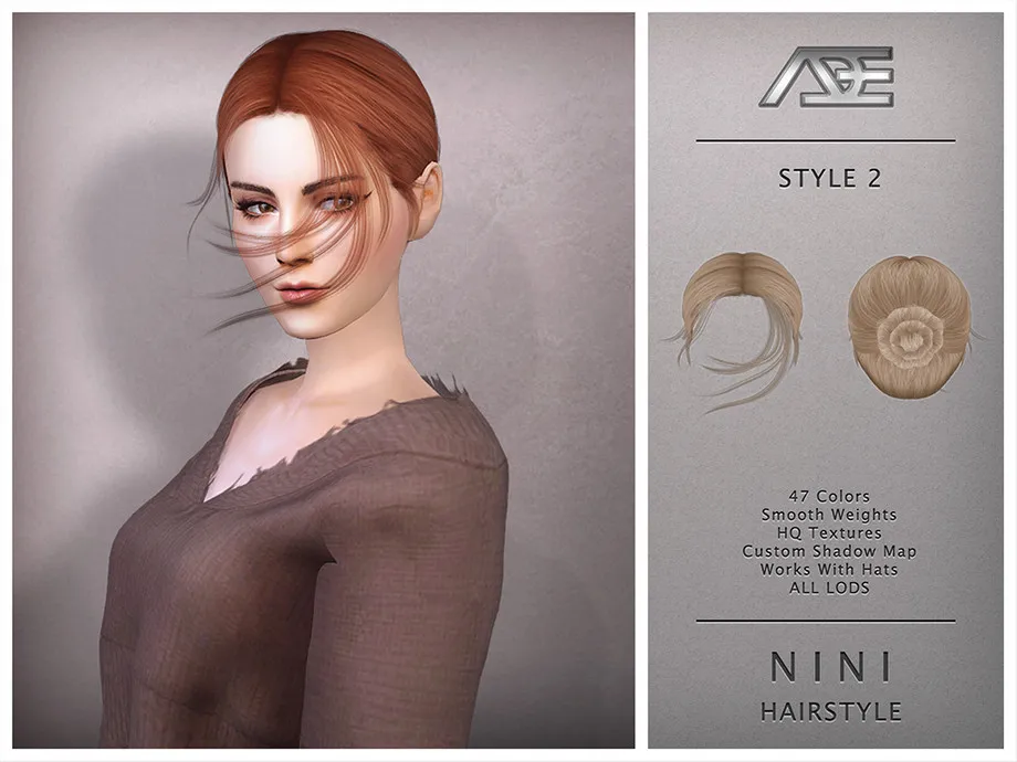 Ade - Nini Style 2 (Hairstyle)