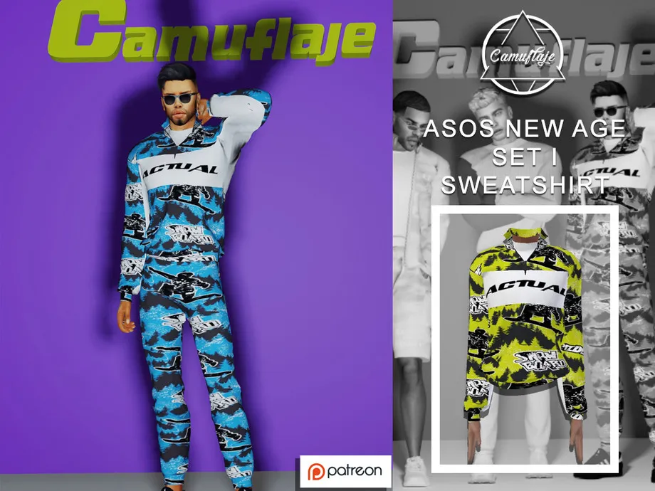 [PATREON] ASOS New Age Collection - SET I (Sweatshirt & top)