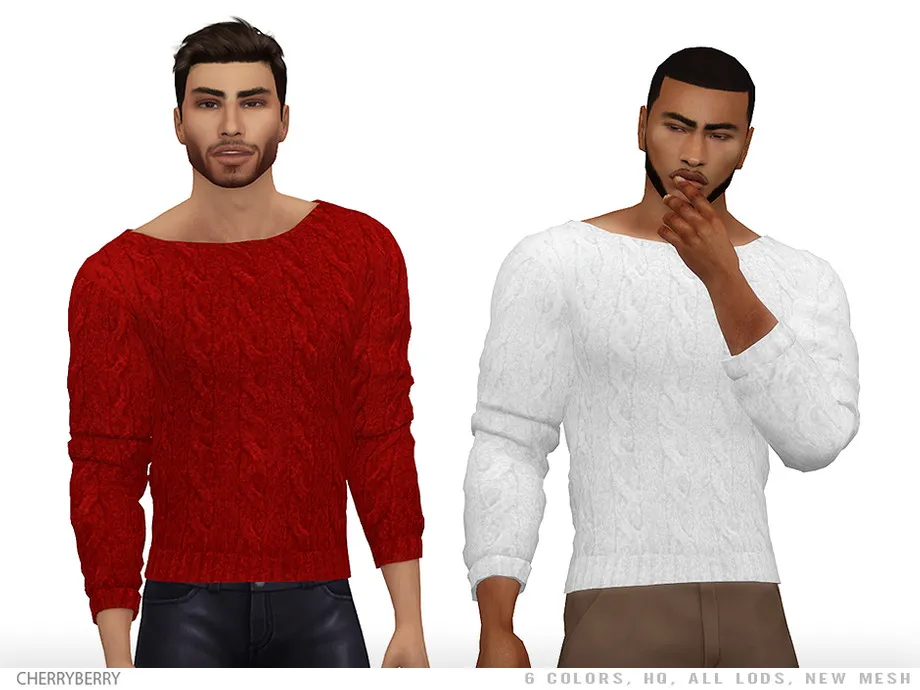Cozy Men's Spring Sweater