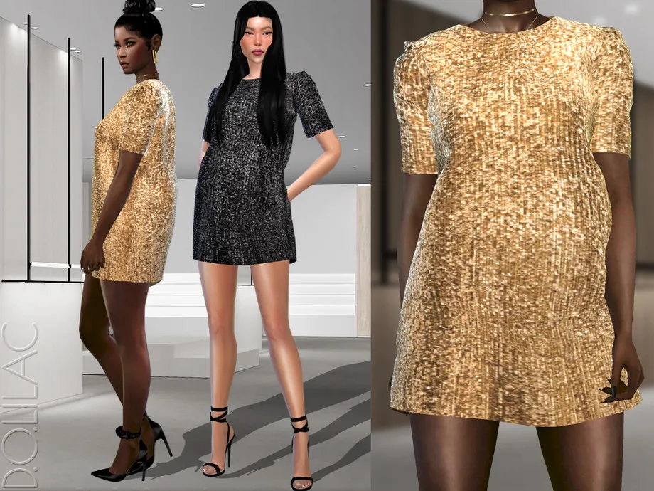 Sequinned Dress DO330