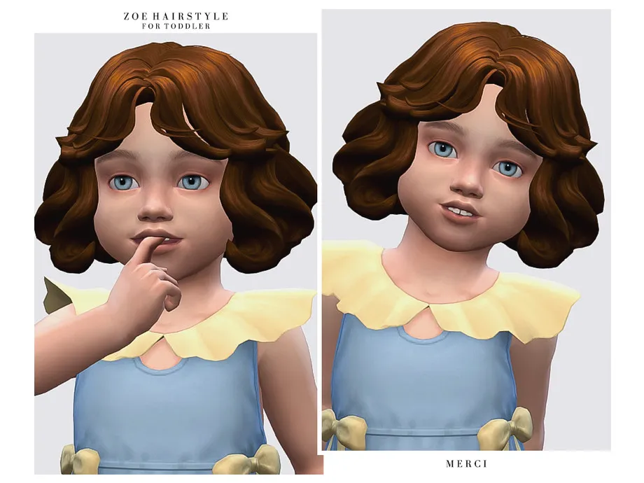 Zoe Hairstyle for Toddler