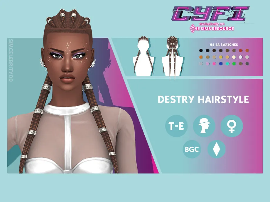 CyFi - Destry Hairstyle