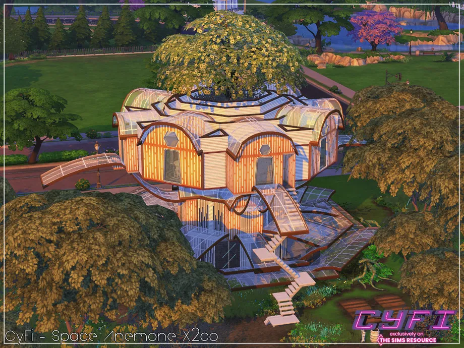 CyFi - Space Anemone X2co | CC only TSR