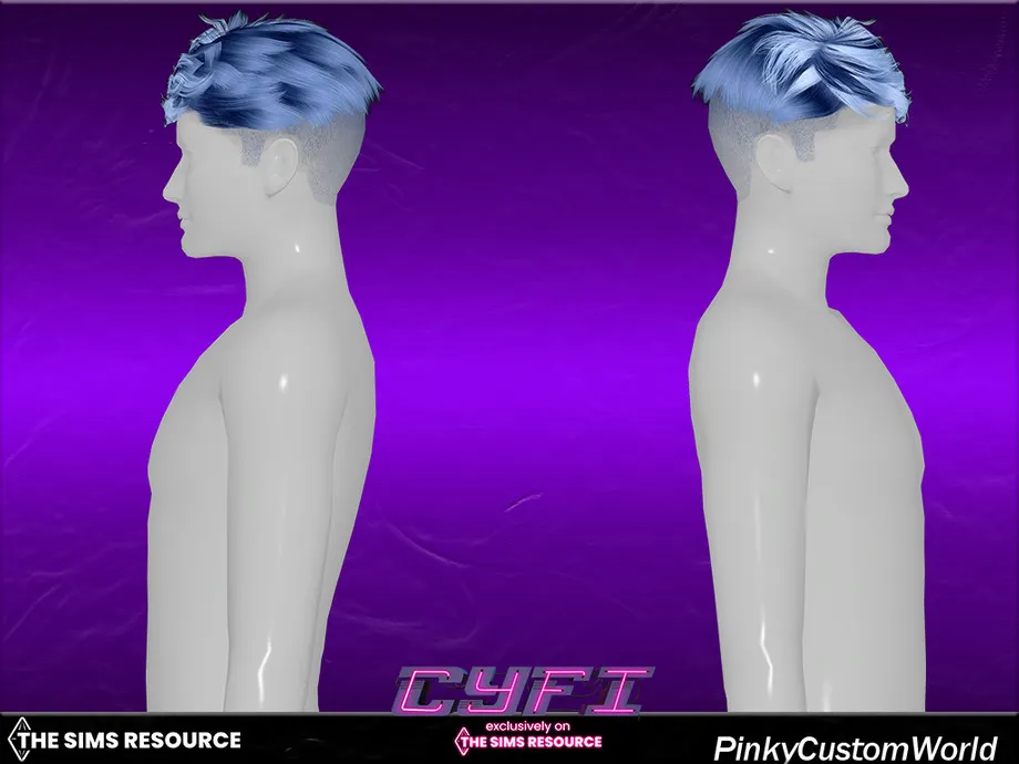 Cy-Fi - Cyberpunk Retexture of Chris hair by S-Club