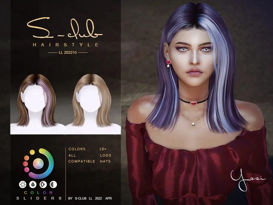 Mi long female hairstyle(Yosi) by S-Club