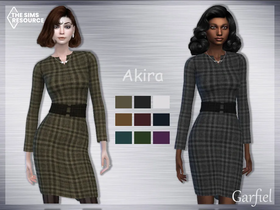 "Akira" Plaid dress