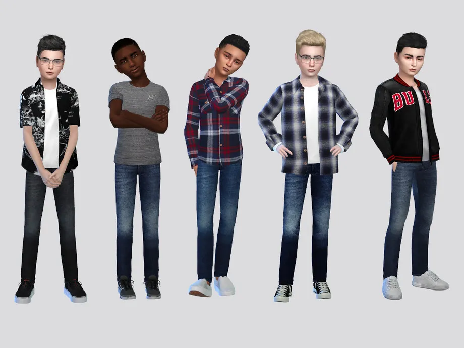 Ross RegFit Denim Pants Boys