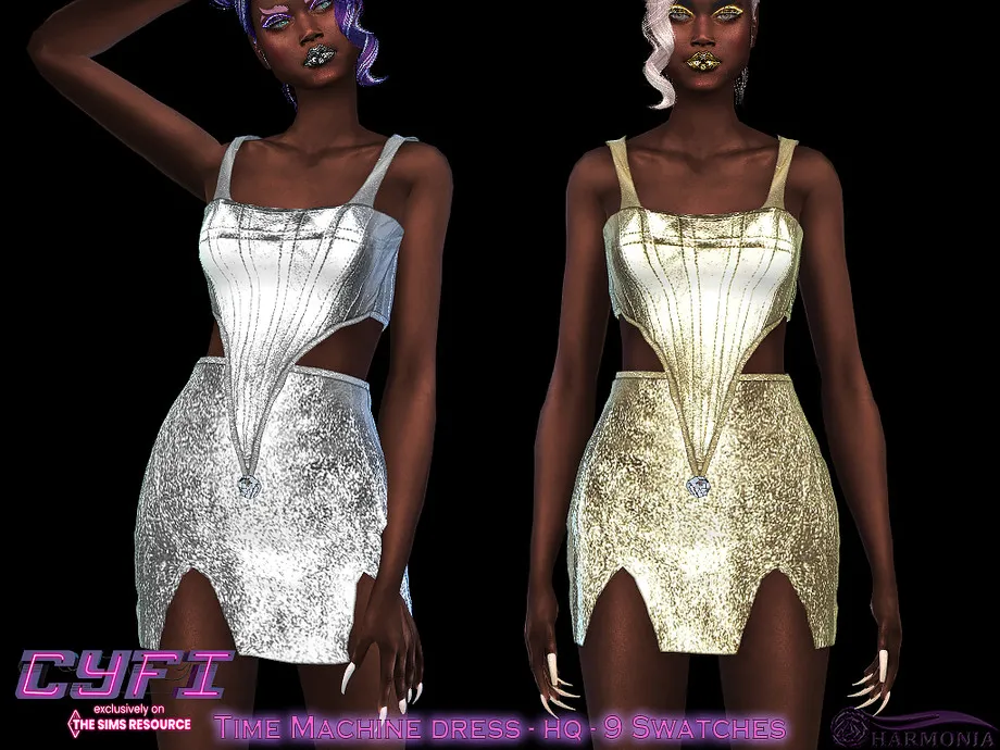 Sci-Fi Time Machine Dress