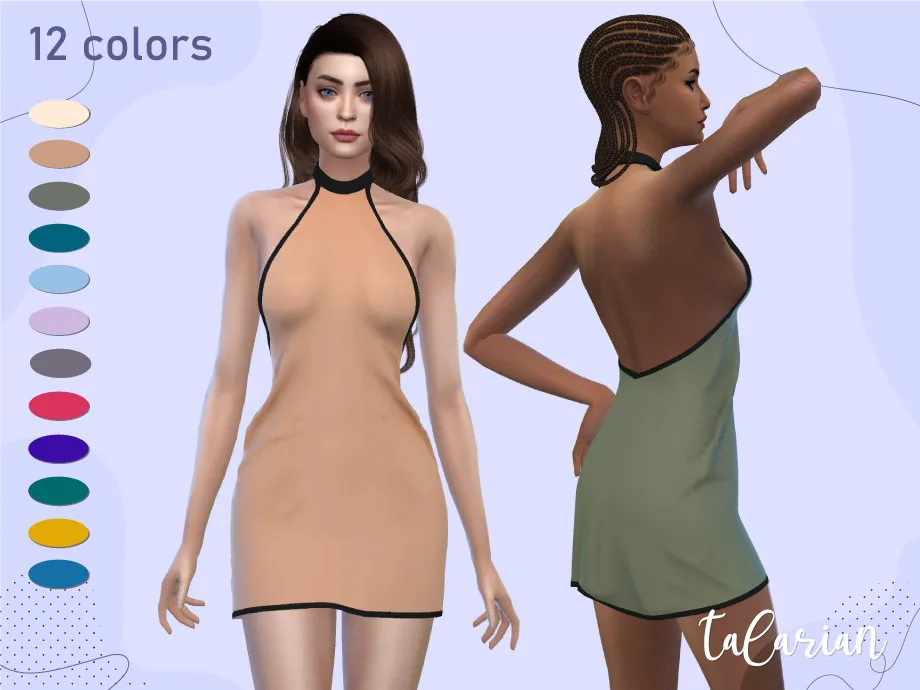 Harper [backles dress]