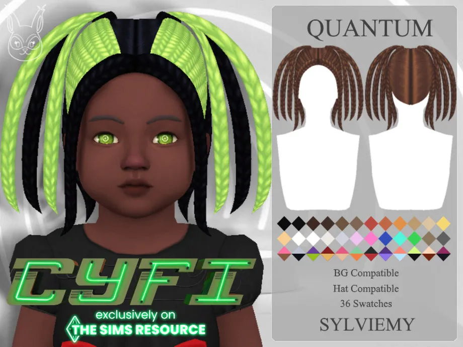 CyFi Quantum Hairstyle (Toddler)