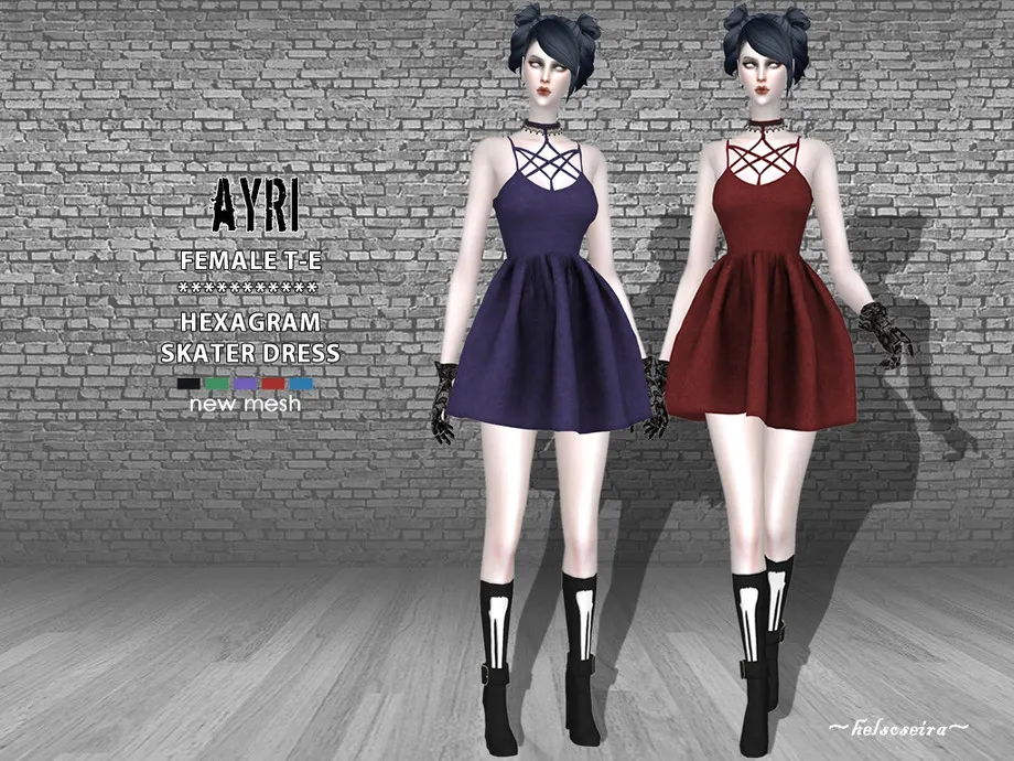 AYRI - Hexagram Mini Dress