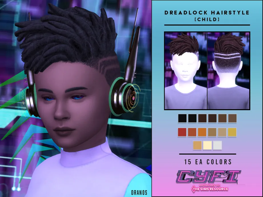 CYFI - Dreadlock Hairstyle (Child)
