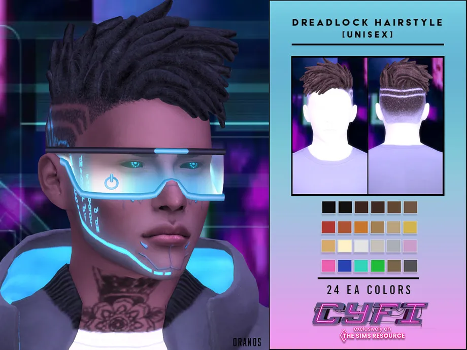 CYFI - Dreadlock Hairstyle (Unisex)