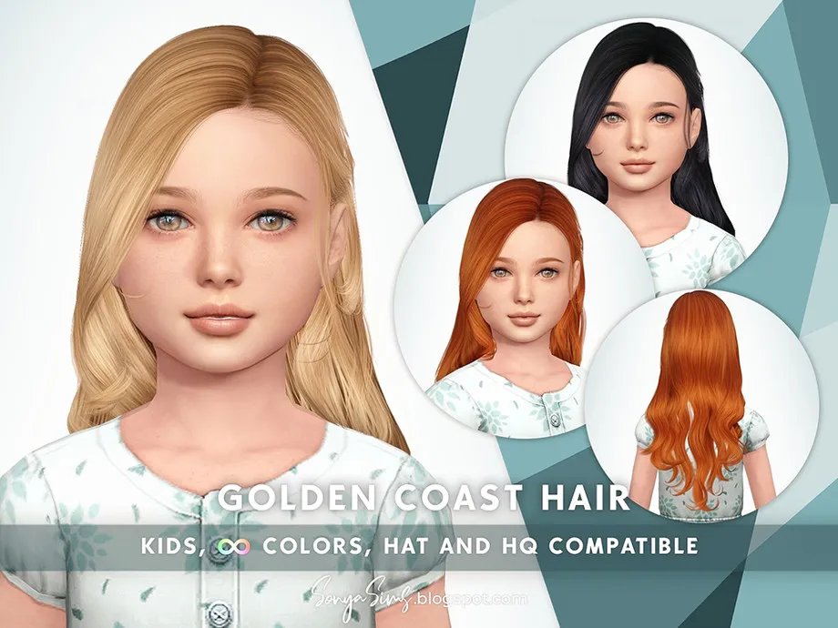 SonyaSims Golden Coast Hair KIDS