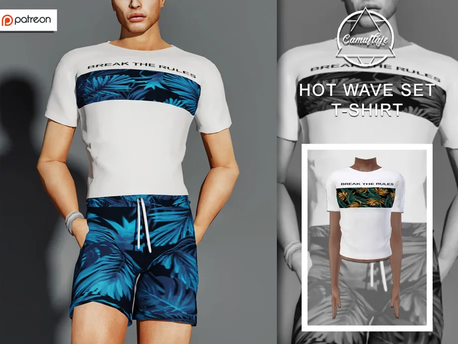 [PATREON] Hot Wave Set - T-Shirt *Early Access*