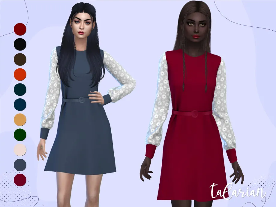 Elizabeth [floral sleeves]