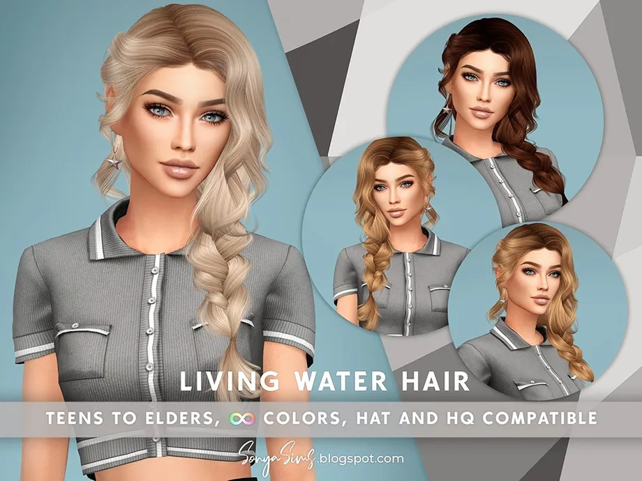 [PATREON] SonyaSims Living Water Hair