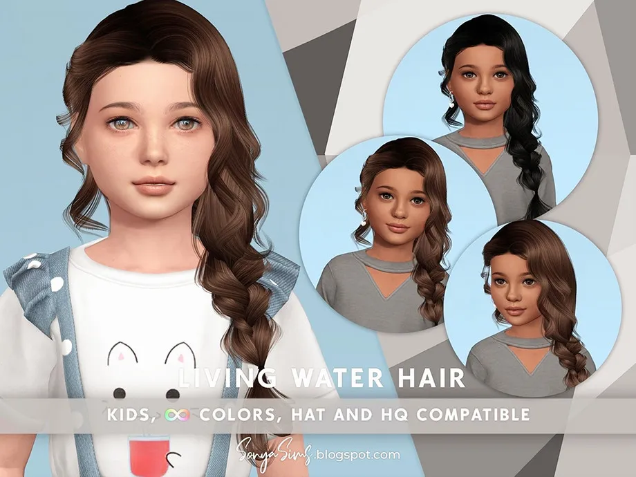 [PATREON] SonyaSims Living Water Hair kids