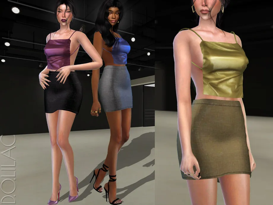 Cashmere Skirt [SET] DO400