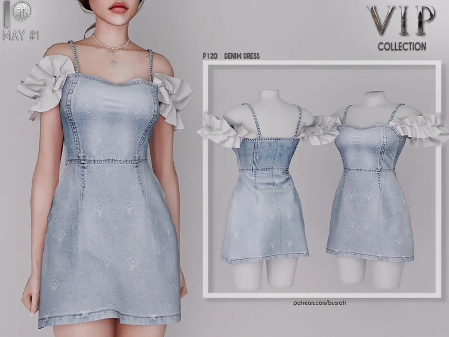 [PATREON]  (Early Access) DENIM DRESS P120