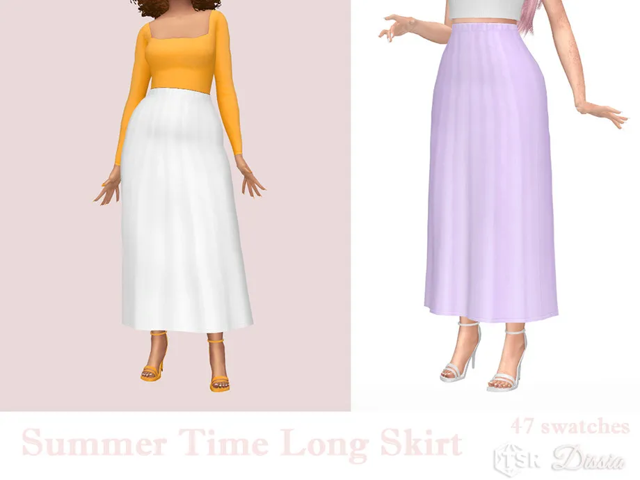 Summer Time Long Skirt