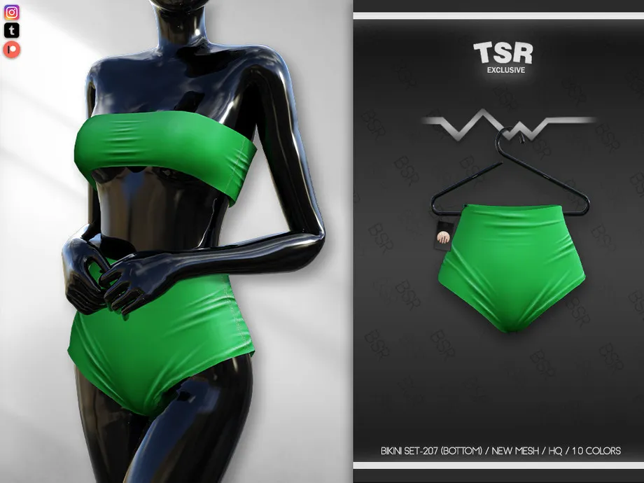 BIKINI SET-207 (BOTTOM) BD670