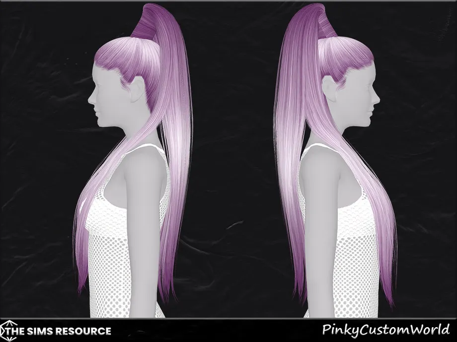 Retexture of Rainfall hair by LeahLillith (Updated 2022)
