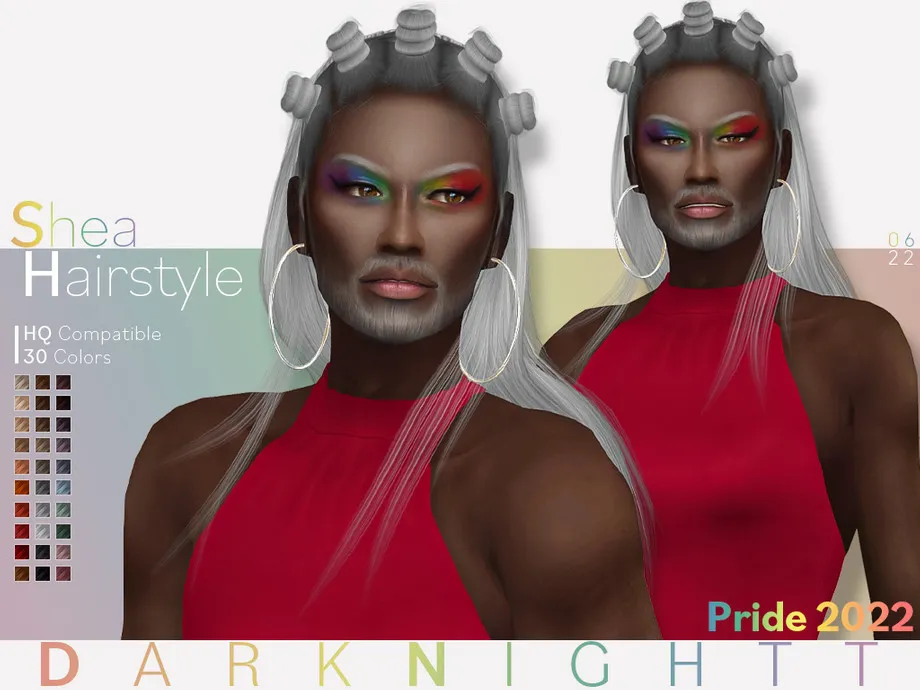 Pride 2022 - Shea Hairstyle