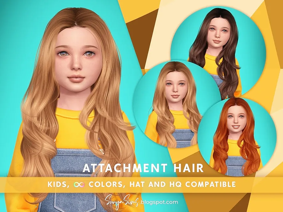Attachment Hair KIDS