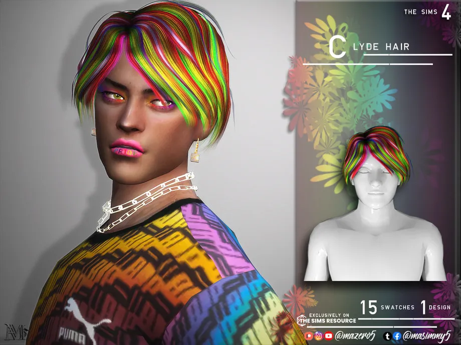 Clyde Hair Pride 2022