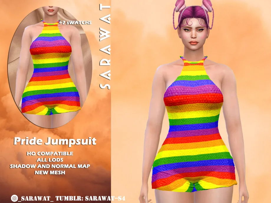 Sarawat_Pride Jumpsuit