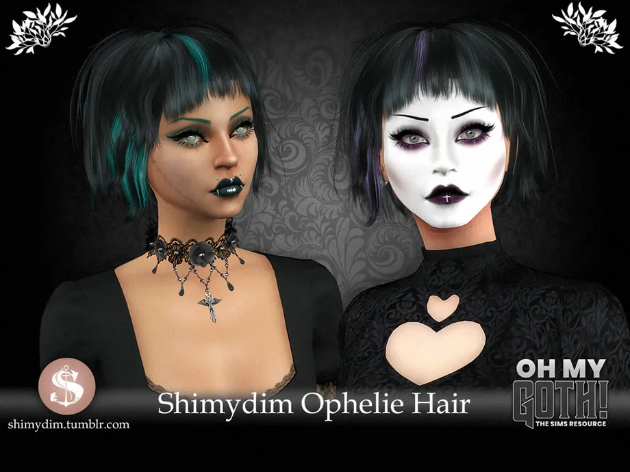 Oh My Goth! Ophelie Hairstyle