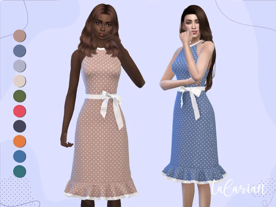 Chloe [neckholder polka dots]