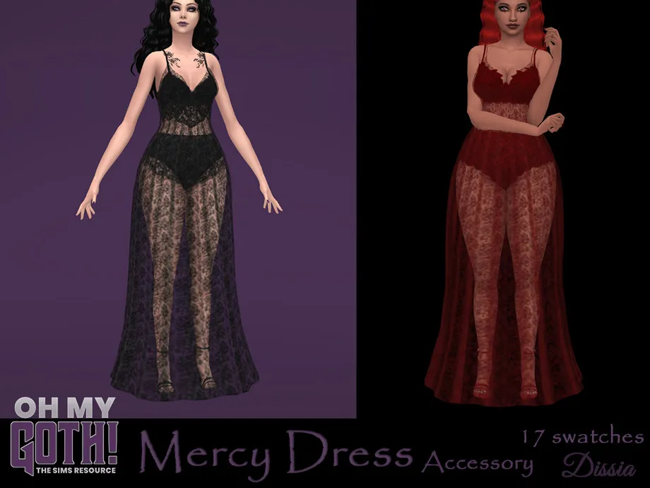 Oh My Goth - Mercy Dress (Accessory)