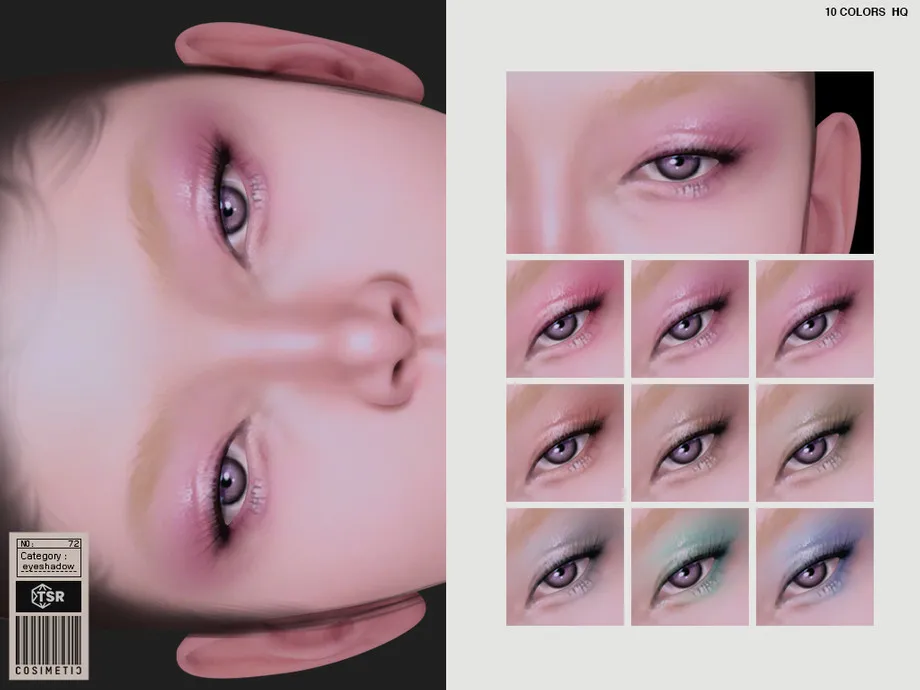 K-Beauty Eyeshadow | N72