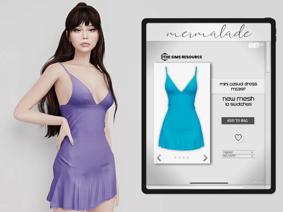 Mini Casual Dress MC397