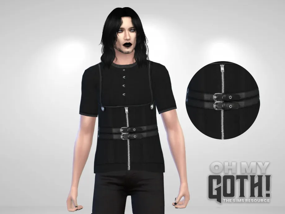 Oh My Goth - Modern Gothic Top