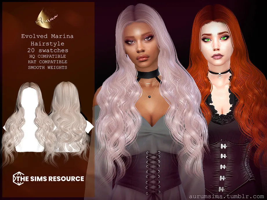 Evolved Marina Hairstyle