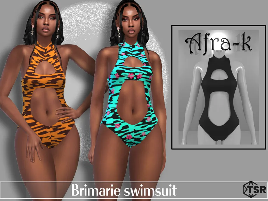 Brimarie cut out swimsuit