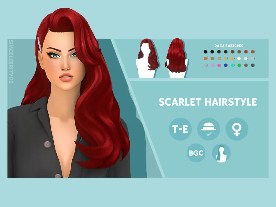 Scarlet Hairstyle